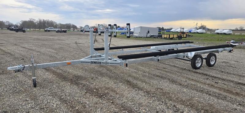 2025 Genesis Trailers 22Ft Bunk Style Pontoon Trailer - Image 3