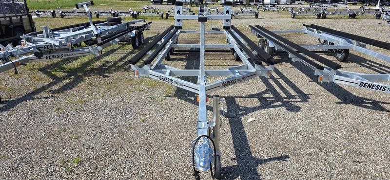 2025 Genesis Trailers 24 ft Bunk Style Pontoon Boats - Image 2