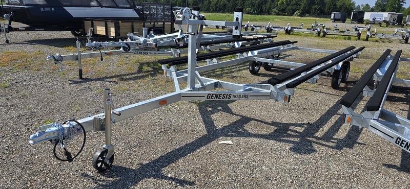 2025 Genesis Trailers 24 ft Bunk Style Pontoon Boats