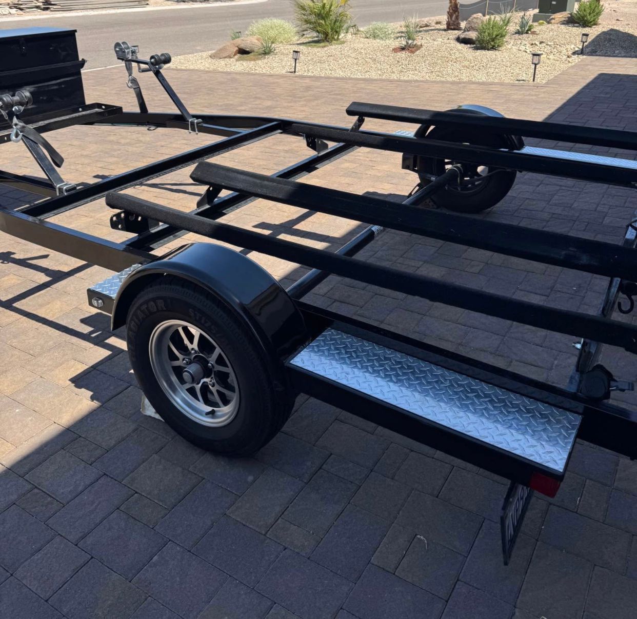 2024 Zieman J-2-20B Double Jet Ski Trailer - Image 9